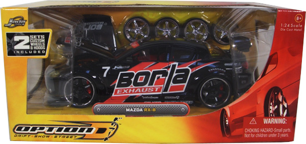 Mazda RX8 - Black (Option D) 1/24