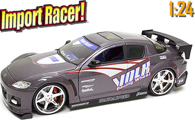 Mazda RX8 - Gray (Import Racer) 1/24