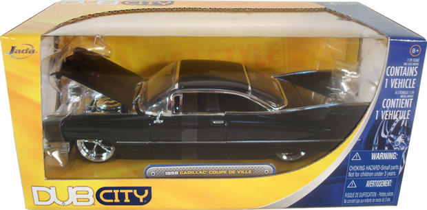 1959 Cadillac DeVille Hardtop - Glossy Black (DUB City) 1/24