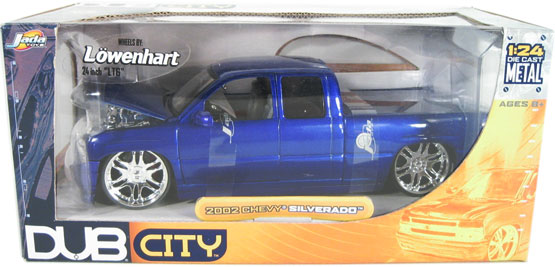 2002 Chevy Silverado - Candy Blue (DUB City) 1/24