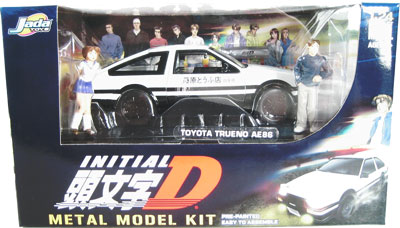 Toyota Trueno AE86 Metal Model Kit Metal Model Kit (Initial D) 1/24