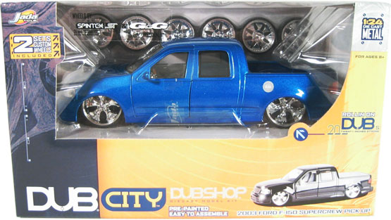 2003 Ford F-150 Super Crew Diecast Model Kit (DUB City) 1/24