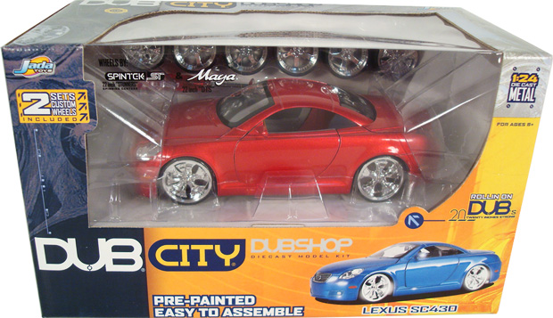 Lexus SC430 Model Kit (DUB City) 1/24