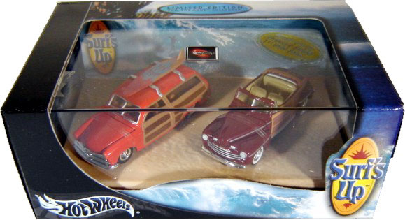Woodies 'Surf's Up' 2-Car Set (Hot Wheels) 1/64