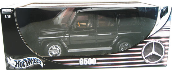 Mercedes-Benz G500 - Black (Hot Wheels) 1/18