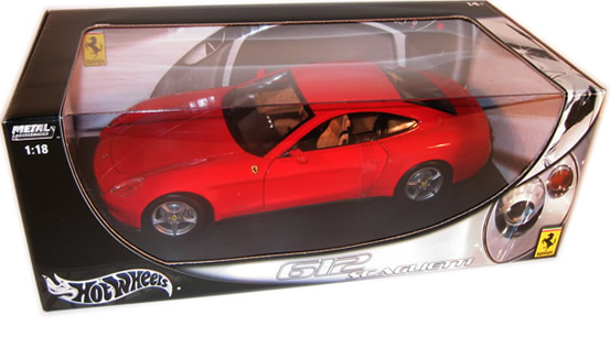 2004 Ferrari 612 Scaglietti - Red (Hot Wheels) 1/18