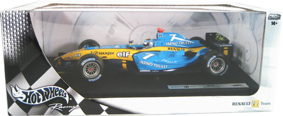 2004 Renault R24 F1 #7 Jarno Trulli (Hot Wheels) 1/18