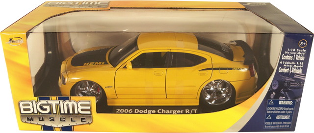Dodge Charger R/T Daytona - Yellow (DUB City Bigtime Muscle) 1/18