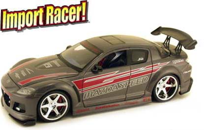 Mazda RX-8 w/ 'GFG' GF16 Wheels (Import Racer) 1/18