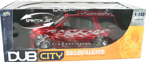 Lincoln Navigator - Red (DUB City) 1/18