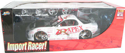 Mazda RX-7 - White 'Apex' (Import Racer) 1/18