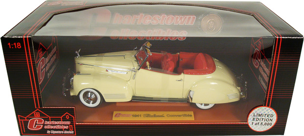 1941 Packard Darrin 180 - Beige (Signature Charlestown Collectibles) 1/18