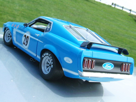 1969 Trans Am Mustang Boss 302 #29 (Welly) Diecast Cars