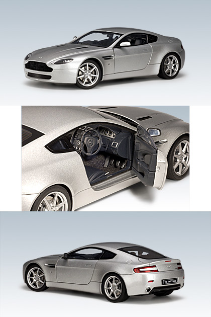 Aston Martin V8 Vantage - Titanium Silver (AUTOart) 1/18