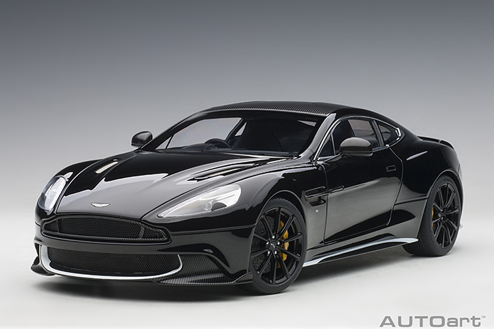 2017 Aston Martin Vanquish S - Onyx Black (AUTOart) 1/18