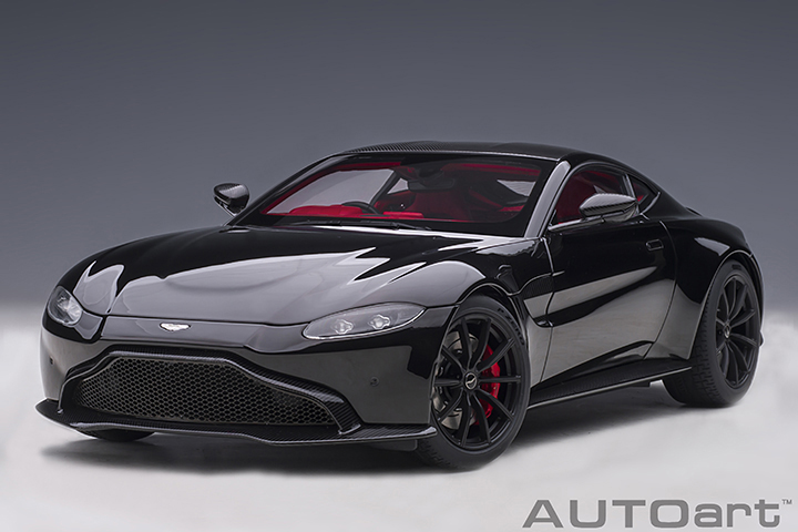 2019 Aston Martin Vantage - Jet Black (AUTOart) 1/18