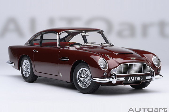 Aston Martin DB5 - Dubonnet Rosso/red (AUTOart) 1/18
