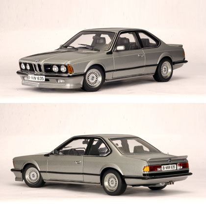 BMW M 635 CSi - Lachs Silver Metallic (AUTOart) 1/18