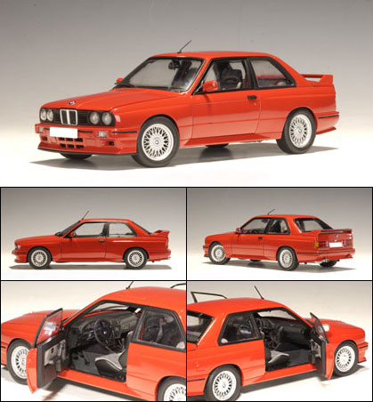 1987 BMW E30 M3 Sport Evolution - Red (AUTOart) 1/18