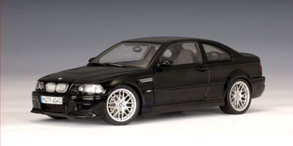 2003 BMW M3 CSL - Black Sapphire Metallic (AUTOart) 1/18