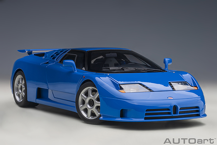 Bugatti EB110 Ss - French Racing Blue (AUTOart) 1/18