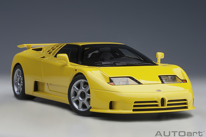 Bugatti EB110 Ss - Giallo Bugatti/yellow (AUTOart) 1/18