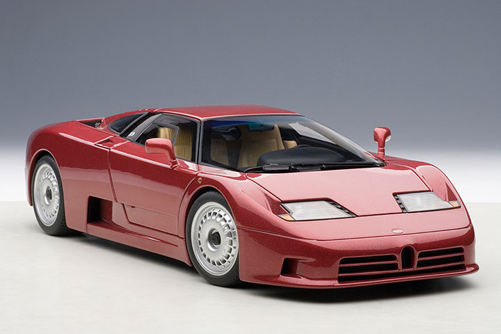 Bugatti EB110 GT - Dark Red (AUTOart) 1/18