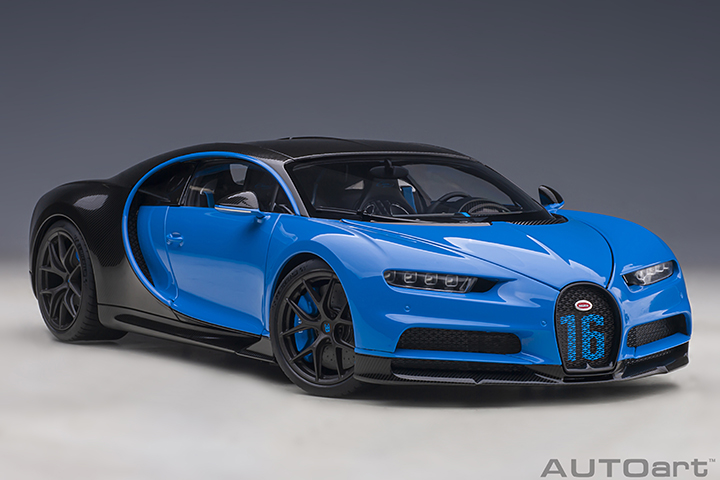 2019 Bugatti Chiron Sport (french Racing Blue/carb (AUTOart) 1/18