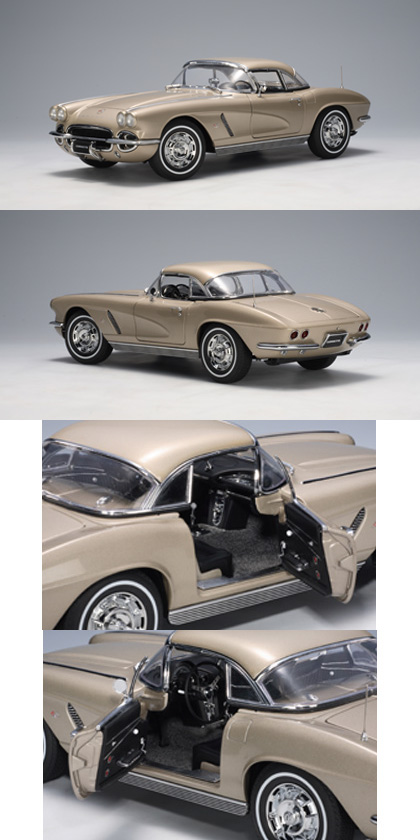 1962 Chevy Corvette - Fawn Beige (AUTOart) 1/18