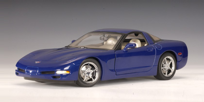 2004 Chevrolet Corvette Coupe - Metallic Blue - Commemorative Edition (AUTOart) 1/18