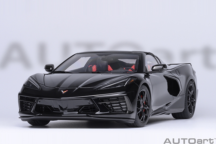 Chevrolet Corvette C8 Stingray Z51 - Black (AUTOart) 1/18