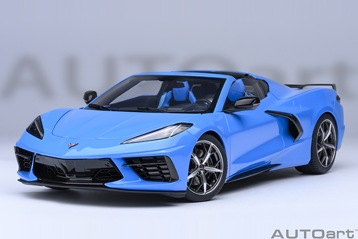 Chevrolet Corvette C8 Stingray Z51 - Rapid Blue (AUTOart) 1/18