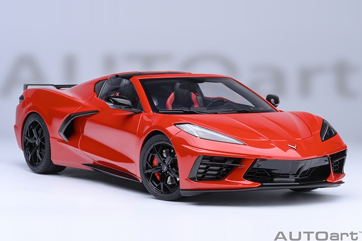 Chevrolet Corvette C8 Stingray Z51 - Torch Red (AUTOart) 1/18