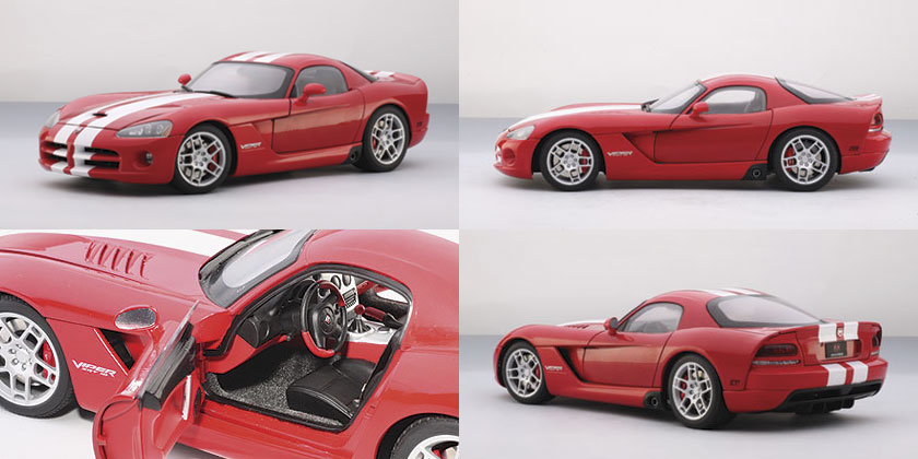 2006 Dodge Viper SRT10 Coupe - Red (AUTOart) 1/18