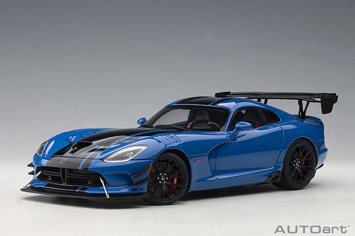 2017 Dodge Viper Acr (competition Blue w/ Black St (AUTOart) 1/18