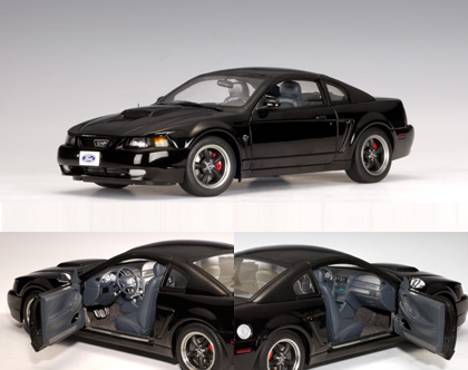 2004 Ford Mustang GT - Black (AUTOart) 1/18