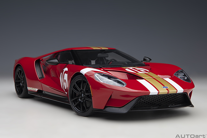 Ford GT Heritage Edition Alan Mann (AUTOart) 1/18