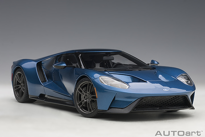 2017 Ford GT - Liquid Blue (AUTOart) 1/18