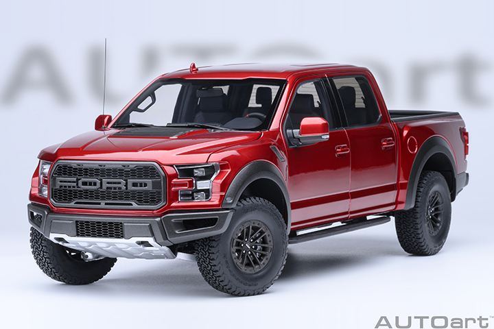 2019 Ford F-150 Raptor Supercrew - Ruby Red (AUTOart) 1/18