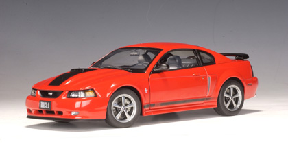 2003 Ford Mustang Mach 1 - Torch Red (AUTOart) 1/18
