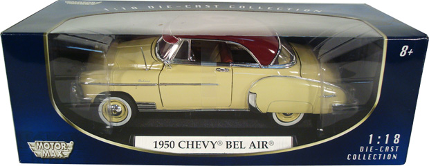 1950 Chevy Bel Air - Beige (MotorMax) 1/18