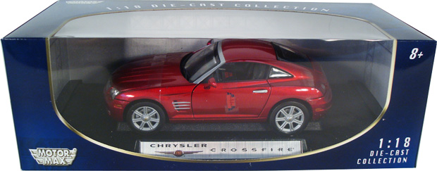 2004 Chrysler Crossfire - Blaze Red (MotorMax) 1/18