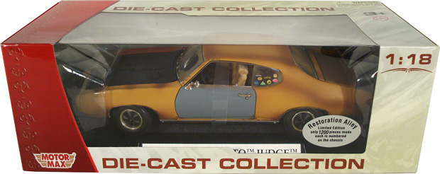 1969 Pontiac GTO 'The Judge' - Restoration Alley (MotorMax) 1/18