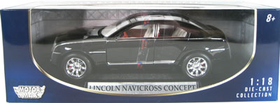 Lincoln Navicross Concept - Black (MotorMax) 1/18