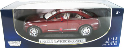 Lincoln Navicross Concept - Burgundy (MotorMax) 1/18