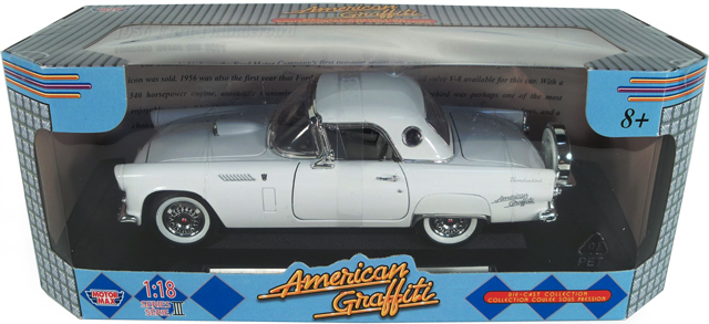 1956 Ford Thunderbird "American Graffiti" (MotorMax) 1/18