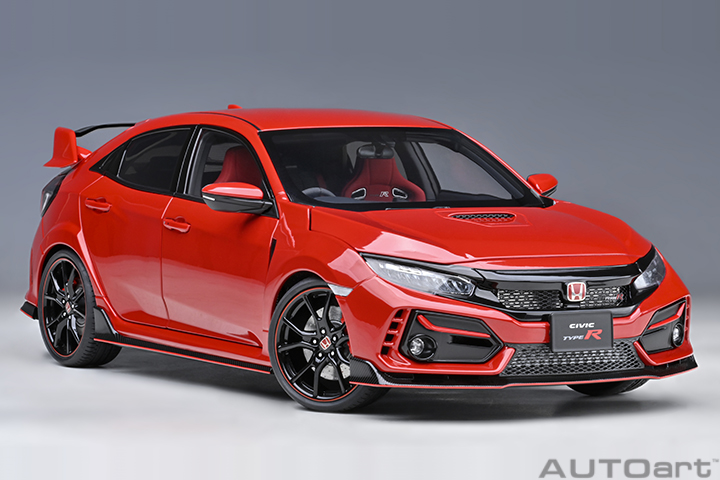 2021 Honda Civic Type R - Fk8) (flame Red (AUTOart) 1/18