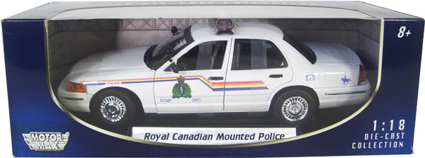 2001 Ford Crown Victoria RCMP (MotorMax) 1/18