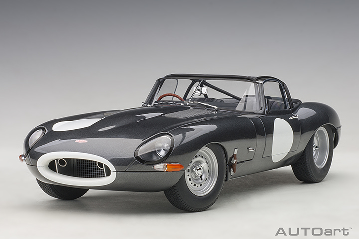 Jaguar Lightweight E-type - Dark Grey (AUTOart) 1/18