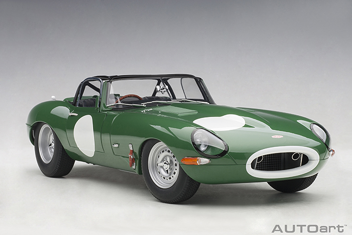 Jaguar Lightweight E-type - Racing Green (AUTOart) 1/18